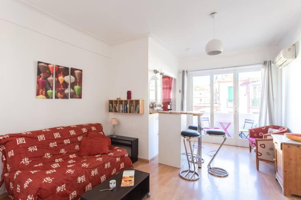 Appartement Nice Center - Bright Studio Balcony Wifi & Aircon Extérieur photo