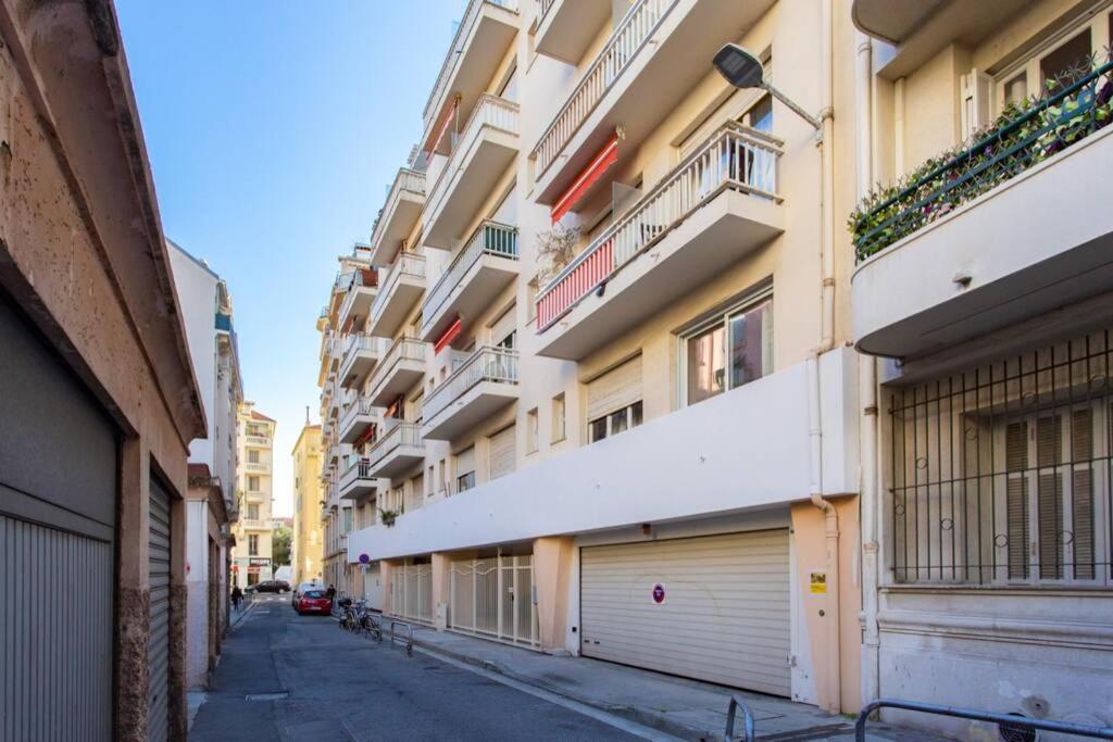 Appartement Nice Center - Bright Studio Balcony Wifi & Aircon Extérieur photo