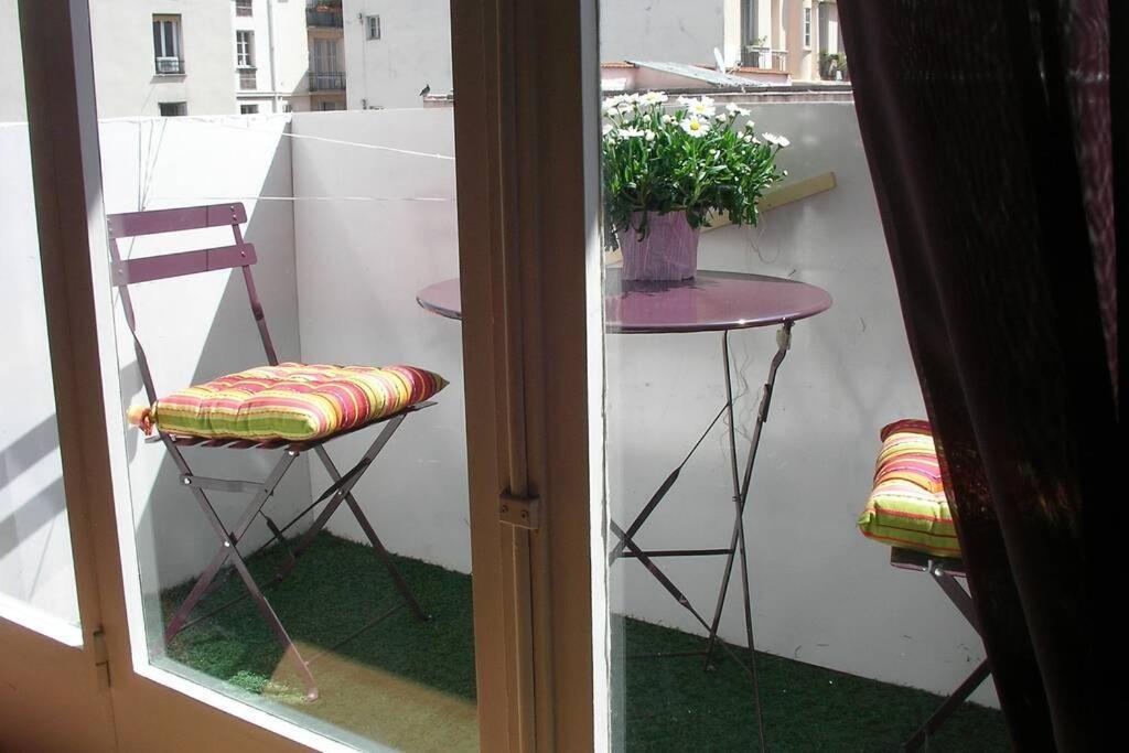 Appartement Nice Center - Bright Studio Balcony Wifi & Aircon Extérieur photo