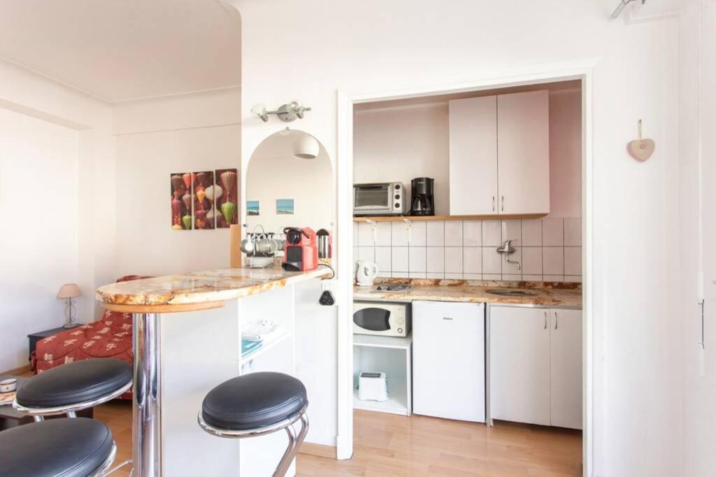 Appartement Nice Center - Bright Studio Balcony Wifi & Aircon Extérieur photo