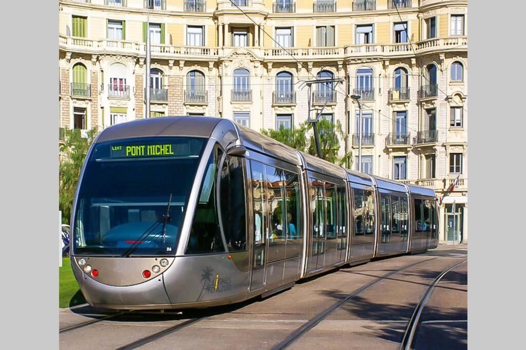 Appartement Nice Center - Bright Studio Balcony Wifi & Aircon Extérieur photo