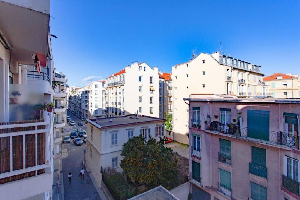 Appartement Nice Center - Bright Studio Balcony Wifi & Aircon Extérieur photo